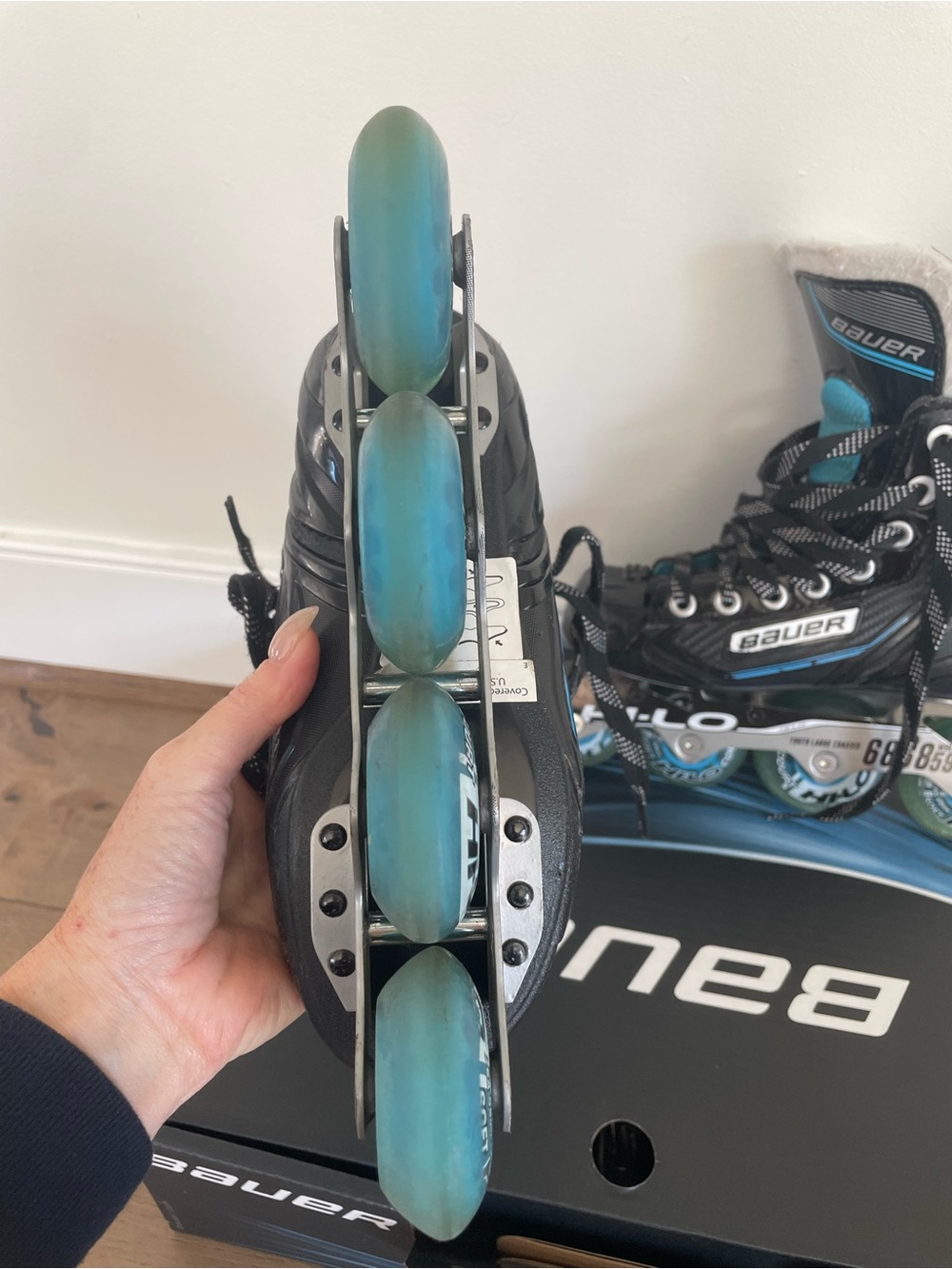 Bauer RSX Roller Hockey Skates - Youth, size 1 - Picture 11 of 12